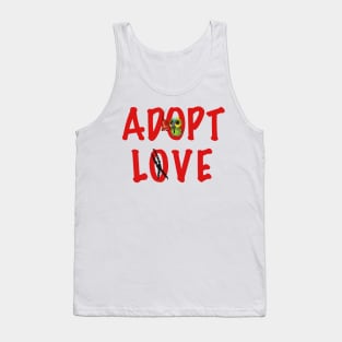 Adopt Love! - Mr. PePe, the Blue-Fronted Amazon! Tank Top